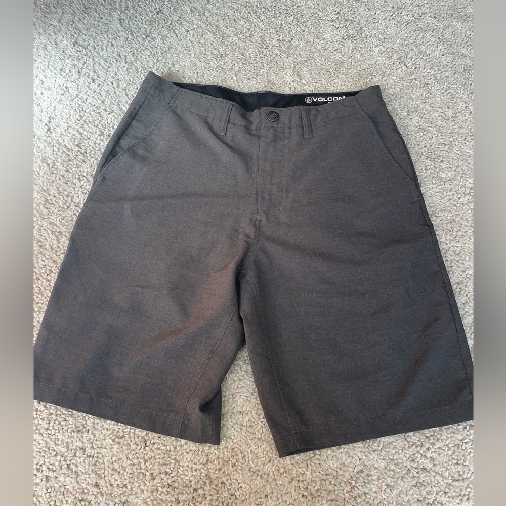 Gently used, like new condition Volcom Surf and Turf shorts, size 30, grey